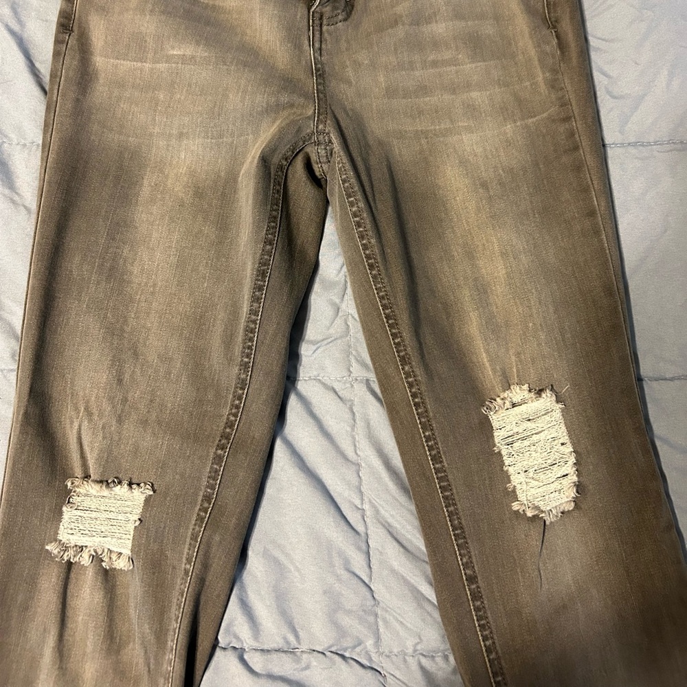 Grey Lisa Rinna jeans size 2